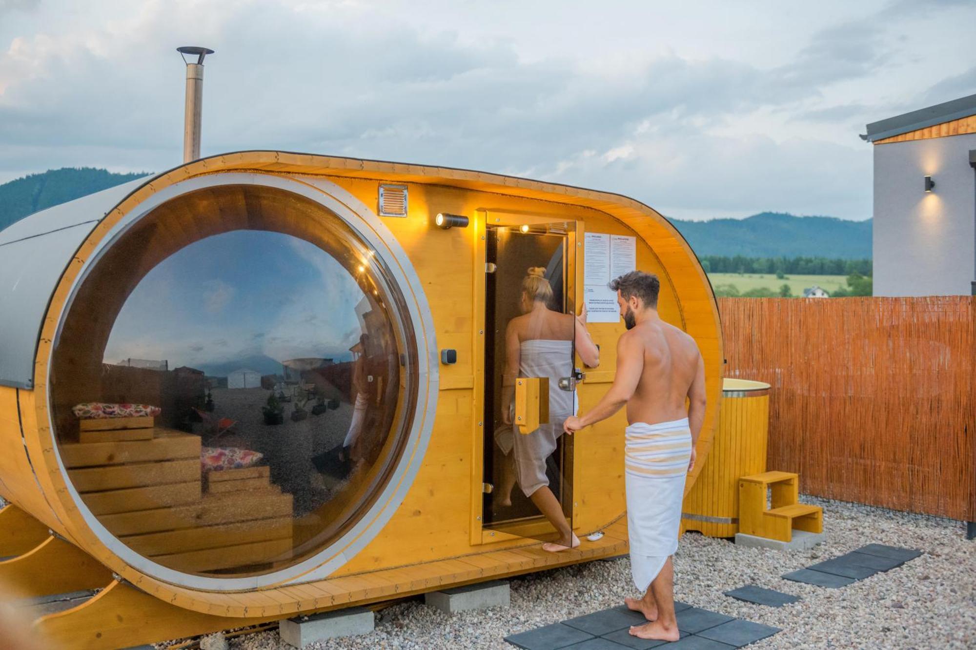 Rajska Polana Domki Premium ,Na Odludziu Z Prywatna Balia Z Jacuzzi I Sauna ,Cisza,Rowery Elektryczne,Gory,Astroprzygoda,- Adrspach, Skalne Miasto, Zamek Ksiaz,Andrzejowka,Karpacz, Sniezka,Janskie Laznie,Pec Mieroszow Esterno foto